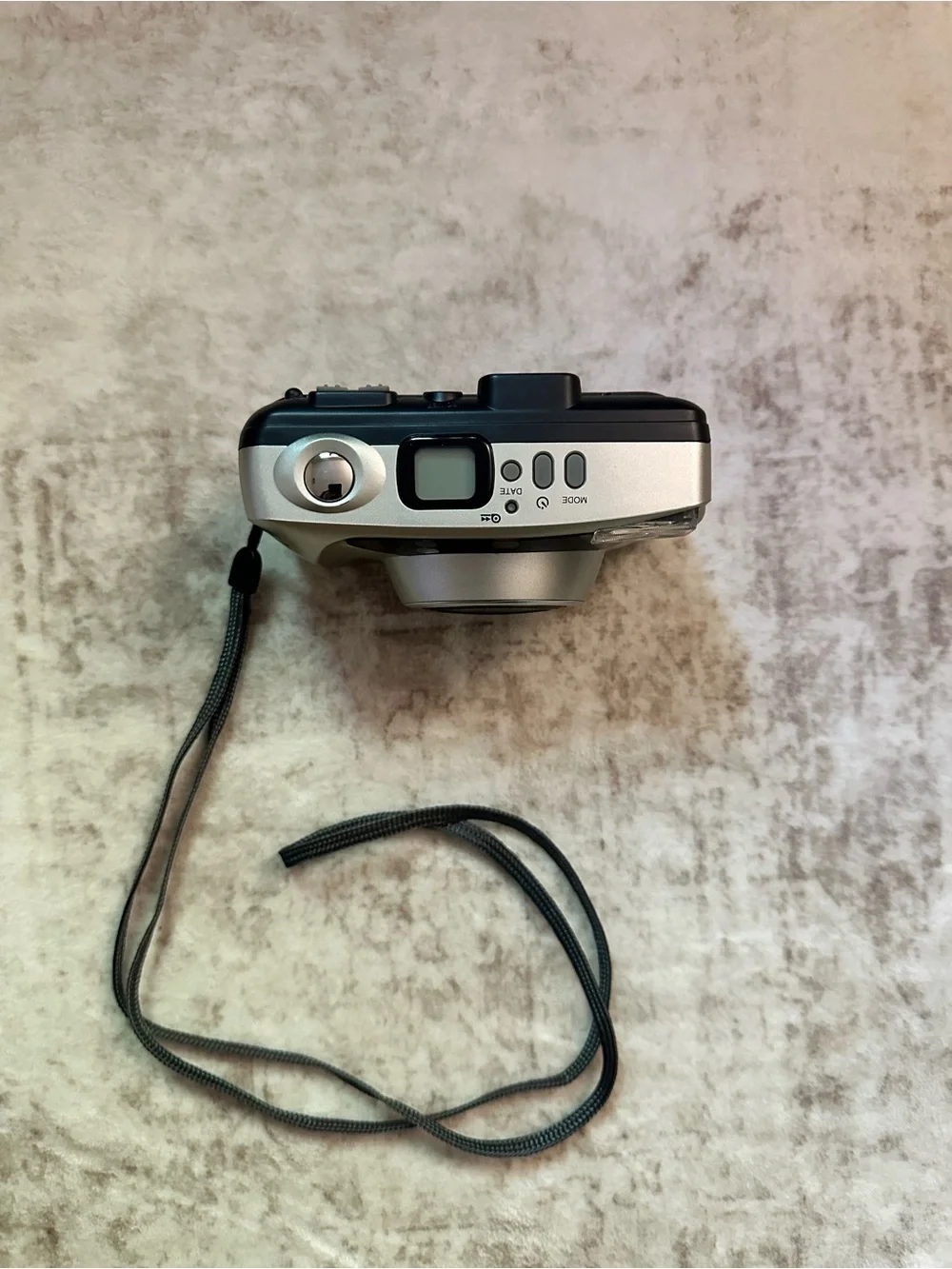 Fujifilm Zoom Date 90 35mm Point & Shoot Film Camera Silver